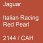 Preview: Jaguar, Italian Racing Red Pearl, 2144 / CAH.